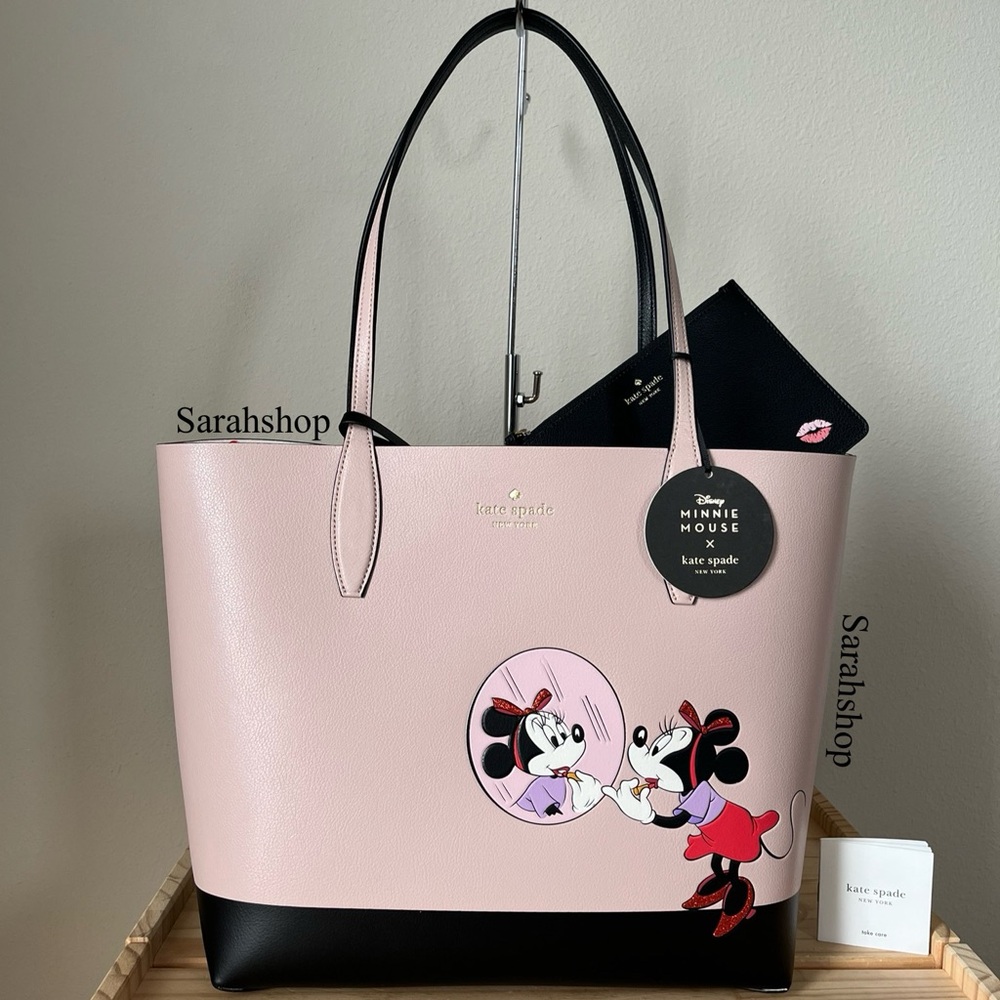 ♠️Kate Spade Minnie Mouse Large Reversible Tote